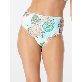 Coco Reef Verso High Waist Reversible Bikini Bottom - Tropical Lotus