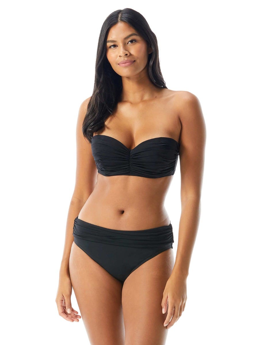 Coco Reef Charisma Bra Sized Underwire Bandeau Bikini Top