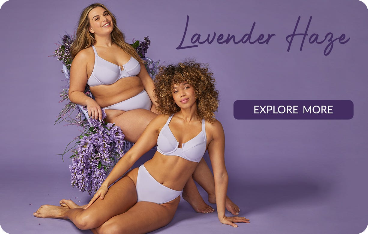 Our best selling Flaunt Collection is now in Lavender Haze.