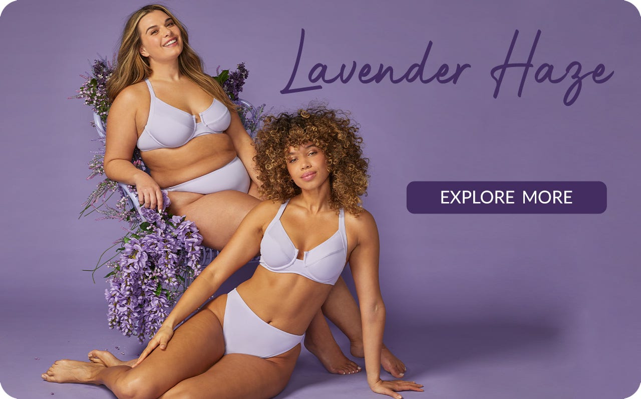 Our best selling Flaunt Collection is now in Lavender Haze.